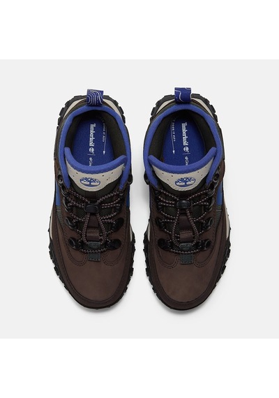 Timberland Motion 6 Mid Bungee Waterproof Çocuk Sneakers-34022 Koyu Kahverengi