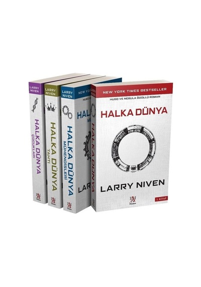 Halka Dünya Seti - 4 Kitap Takım - Larry Niven - Panama Yayıncılık