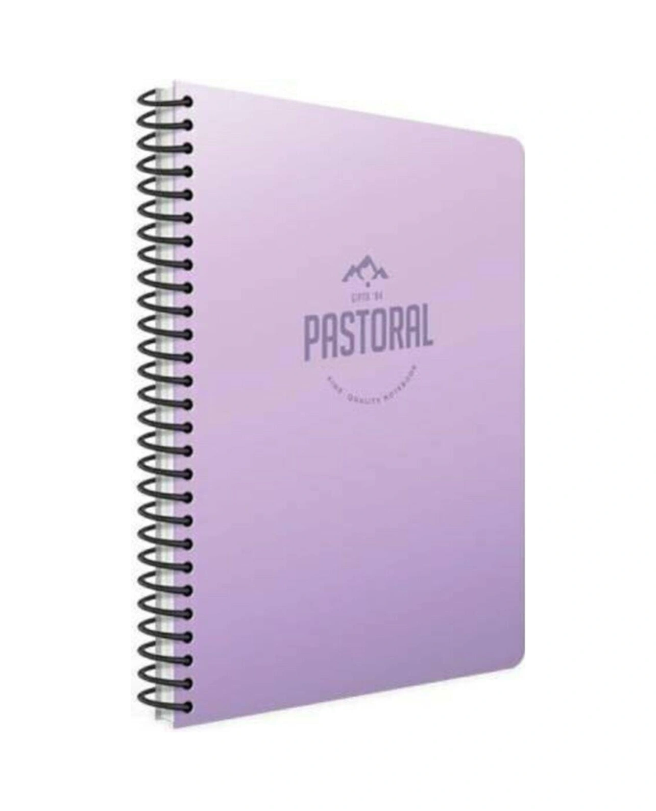 17x24 96 Yaprak Plastik Kapak Spiralli Defter 3 Kareli + 2 Çizgili
