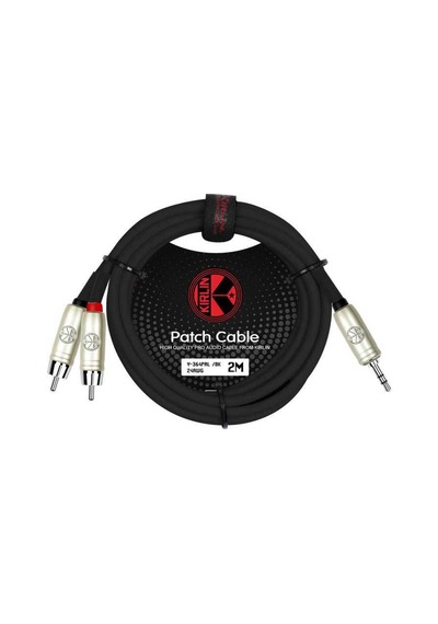 Kirlin 2Mt. Y Kablo 3.5Mm Trs Plus - 2Xrca