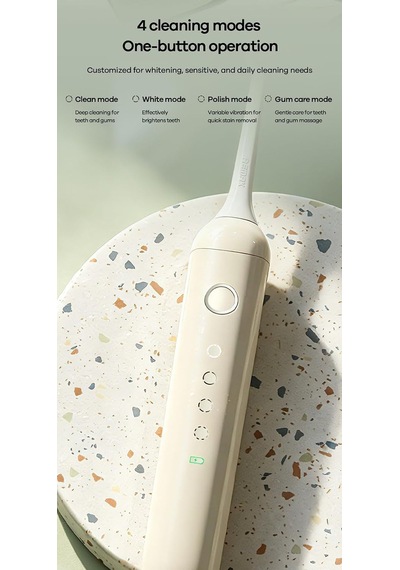 Lotus Gh-07w Sonic Şarjlı Elektrikli Diş Fırçası -30 Gün Pil Ömrü Type-c Şarjlı Diğer
