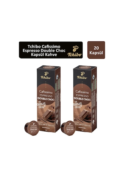 Tchibo Cafissimo Espresso Double Choc Kapsül Kahve 2 x 10 Kapsül
