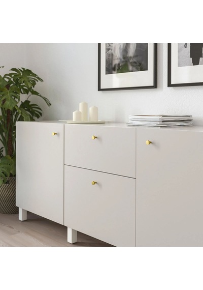 Ikea Bagganäs Topuz 21 Mm, 2 Adet Altın