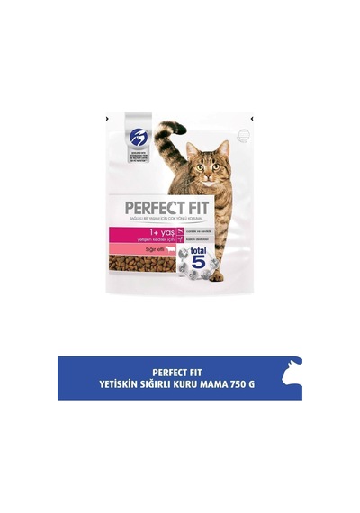 Perfect Fıt Yetişkin Sığır Etli Kuru Kedi Maması 750 Gr