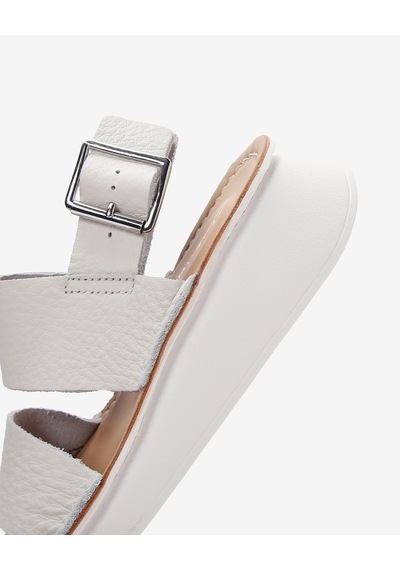 Clarks Velhill Strap Kadın Beyaz Sandalet 26170824 Beyaz