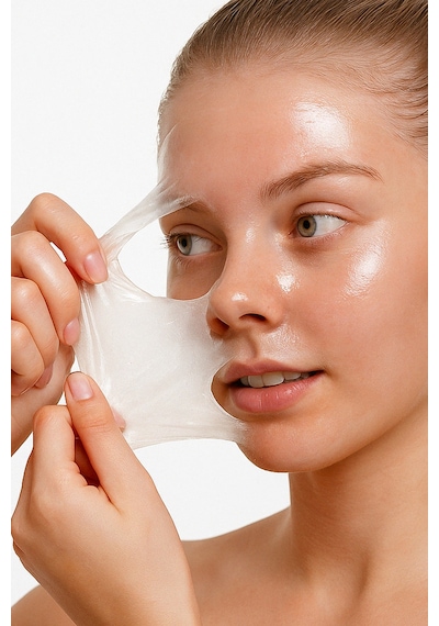 The Ceel Soyulabilen Kolajen Maske Glutatyon, Ceramide Np ve Yeşil Çay Özlü 50 ml