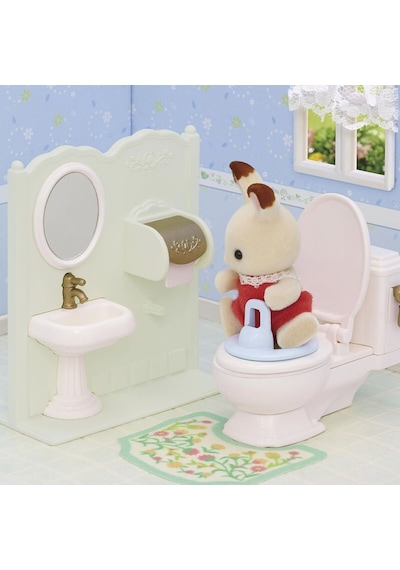 5740 Sylvanian Families Tuvalet Seti Figürler Dahil Değildir +3 Yaş Sylavanian Families