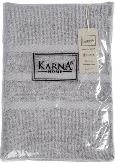 Pamuk Havlu Clarıy 70x140 Gri
