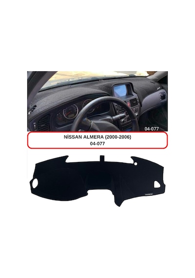 NISSAN Almera (2000-2006) EKRANLI TORPİDO KORUMASI / HALISI / ÖRTÜSÜ / KILIFI