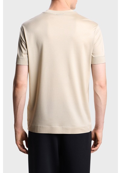 Emporio Armani Erkek T Shirt Em002963 Af10761 U8140 Bej Bej