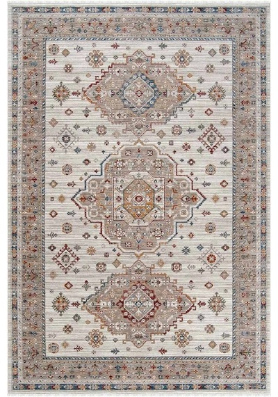 Hoom Rugs Otantik 2608 Multi Vintage Desenli Salon Halısı Çok Renkli