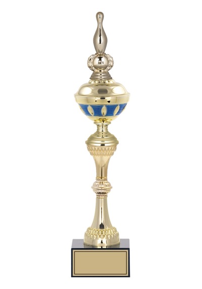 Odak Kupa - Figürlü Kupalar - Bowling / Labut Figürlü Kupalar Fg-063 B - 44 Cm Altın - Beyaz