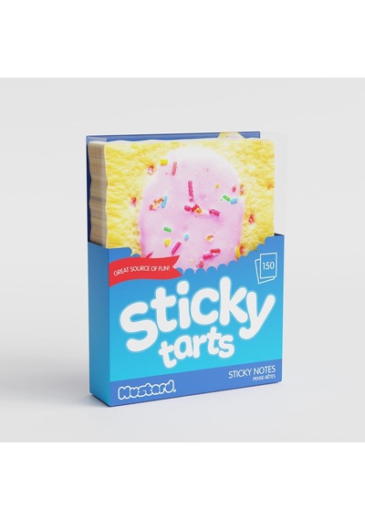 Mustard Pop Tarts Sticky Not Kağıdı