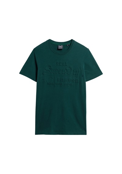 Superdry Bisiklet Yaka Baskılı Yeşil Erkek T-shirt M1011908a8um Embossed Vl T Shırt