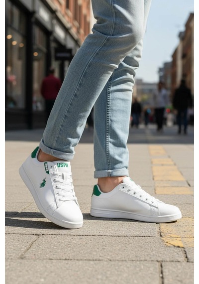 U.s. Polo Assn. Costa 6fx Beyaz Erkek Sneaker Beyaz-yesıl U.s. Polo Assn. Costa 6fx Beyaz Erkek Sneaker Beyaz-yesıl