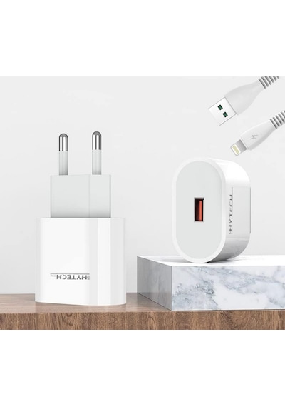 Hytech Hy-xc34l Hızlı Şarj Cihazı 3,4a Lightning Apple Uyumlu iPhone Şarj Alet