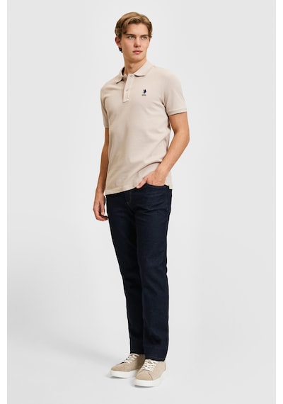 U.S. Polo Assn. U.s. Polo Assn. Erkek Taş Tişört Basic 50322304-vr049 Taş Rengi