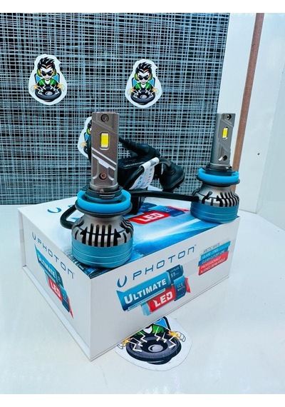 Ultimate H8-h9-h11-h16 12-24v Led Headlıght 9500 Lumens 5 Plus