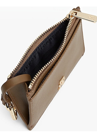 Tommy Hilfiger Th Icon Long Cc Holder Kadın Yeşil Kartlık - Aw0aw17735