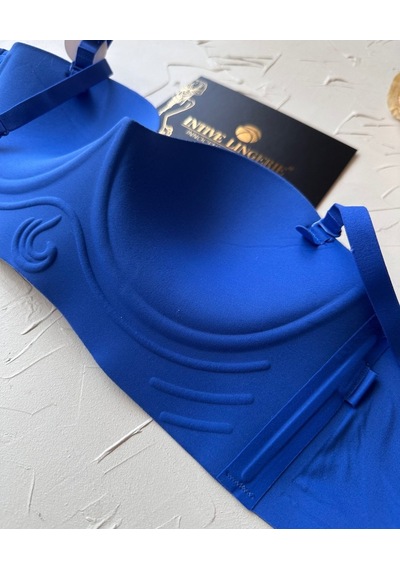 Lady Baby Straplez Kesim Destekli Dikişsiz Balensiz Toparlayıcılı Saks