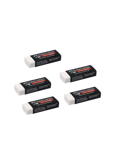 Faber-castell Pvc Free No:20 Beyaz Silgi 5 Li