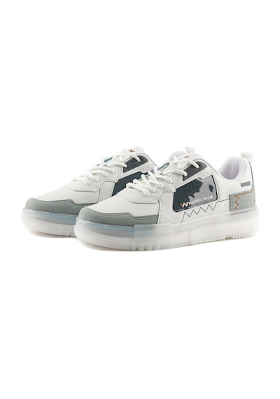 Planet Unisex Sneakers - Beyaz Mavi 001