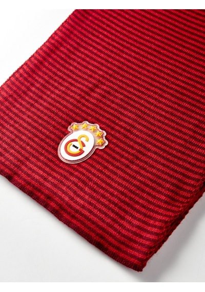 Gsstore Galatasaray Kadın Triko Atkı K252205 Kırmızı