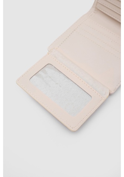 Shule Bags Fash Kadın Cüzdan Krem