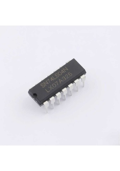 74ls04 Dıp-14 6 Kanallı Not Kapısı Entegresi