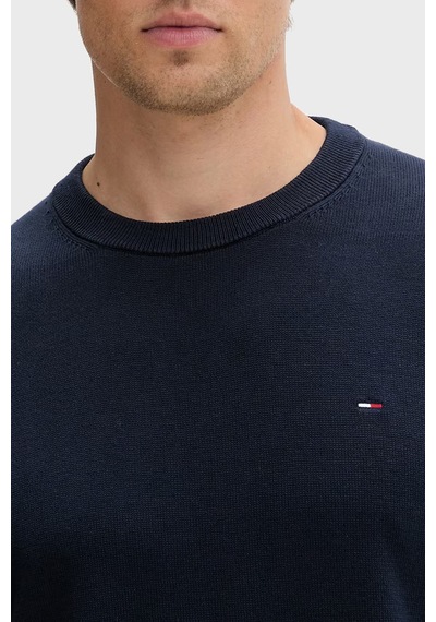 Tommy Jeans Pamuklu Regular Fit Bisiklet Yaka Kazak Erkek Kazak Dm0dm22853 C1g Lacivert Tommy Jeans Pamuklu Regular Fit Bisiklet Yaka Kazak Erkek Kazak Dm0dm22853 C1g Lacivert