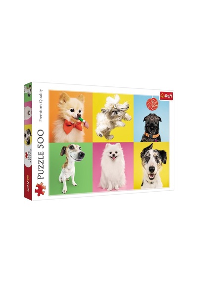 37378 Trefl.Dogs 500 Parça Puzzle