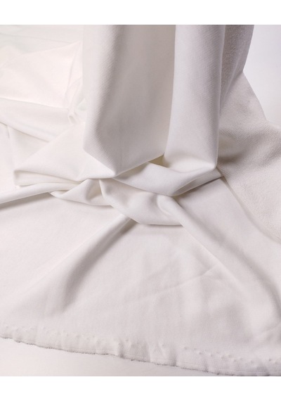 Beyaz 2 İplik Penye Kumaş Pamuksu Yumuşak Sweatlik & Eşofmanlık En: 180cm-11963