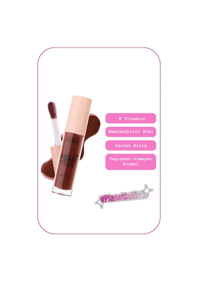 I Care A Lot Lip Oil Nemlendirici ve Parlatıcı Dudak Bakım Yağı - 60 Brownie Bite - Kahverengi