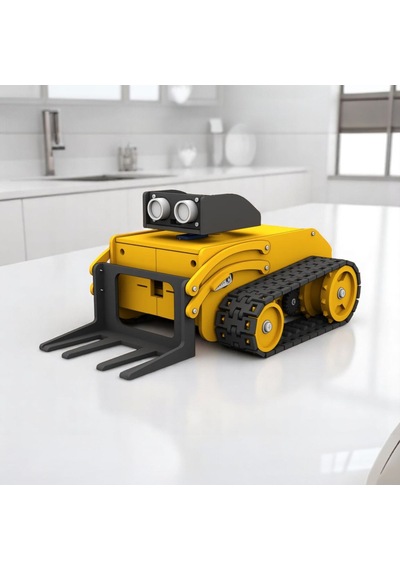 Arduino Builder Pist Robotu Plastik Parçaları Vida Seti Dahil