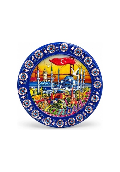 İstanbul Temalı Seramik Magnet Alk5851