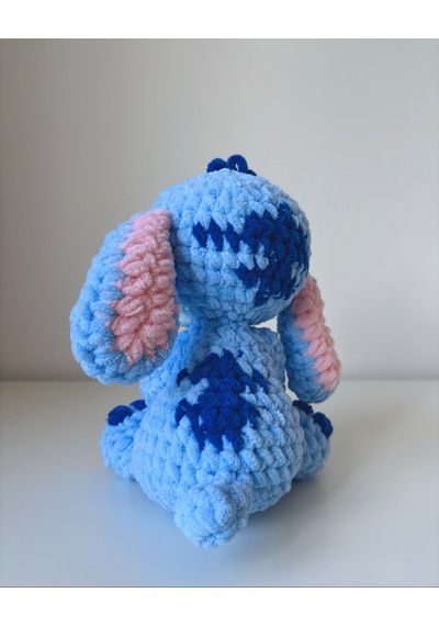 Stitch Peluş Oyuncak Mavi - Pembe