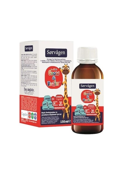 Sorvagen Kids Grow & Brain Sıvı 150ml