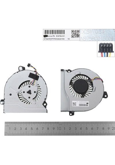 834784 001 Hp Notebook Fanı