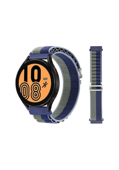 Newface - 632 - Watch 20mm Kr410 Kumaş Kordon - Edntrend - - Lacivert-yeşil