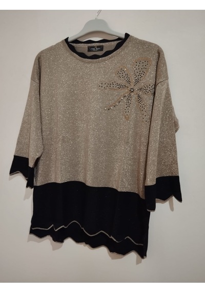 Anne Moda Ankara Üstün Kalite, Kaşmir-pamuk-viskoz Karışımlı Şık Kazak/bluz Açık Vizon Anne Moda Ankara Üstün Kalite, Kaşmir-pamuk-viskoz Karışımlı Şık Kazak/bluz Açık Vizon