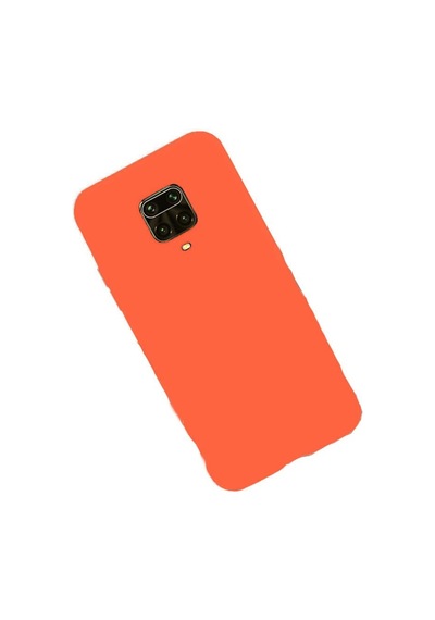 Redmi Note 9s İle Uyumlu Cappy Silikon Kılıf Mercan