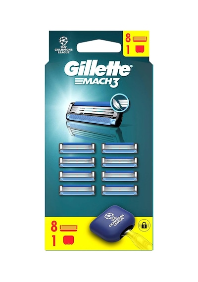Gillette Mach3 Avantajlı Yedek Tıraş Bıçağı 8 Adet