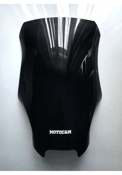 Motocam Kawasaki Versys 650 Ön Cam 2010-2014 Model 52cm Siyah Renkli 4mm Uzun