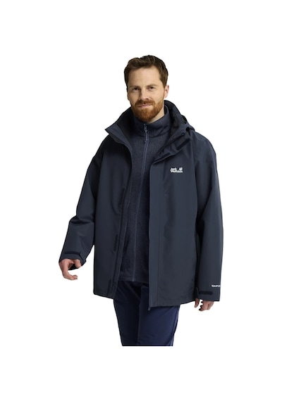 Jack Wolfskın Jack Wolfskin Pinetrail 3in1 Erkek Outdoor Ceketi C0412 Lacivert