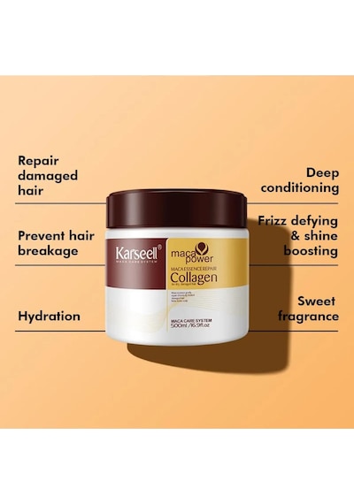 Fontenay Karsell Saç Maskesi & Buğday Proteinli 500 Ml