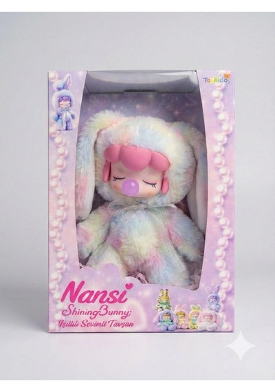Nansi Oyuncak Sürpriz Paket Peluş Nansi Labubu Çok Renkli