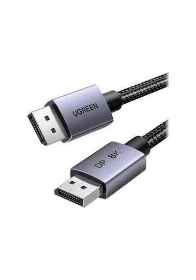 Ugreen 8k 60hz Displayport To Displayport 1.4 Örgülü Kablo, 2m, 25905