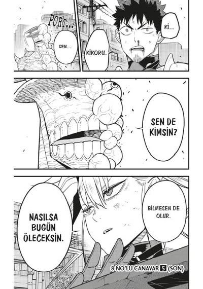 Kaiju No: 8 - 8 No Lu Canavar 5