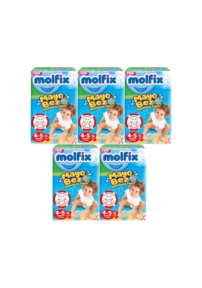 Molfix Swimming Pants Mayo Bez 4 - 5 Numara 5 x 11 Adet 5'li