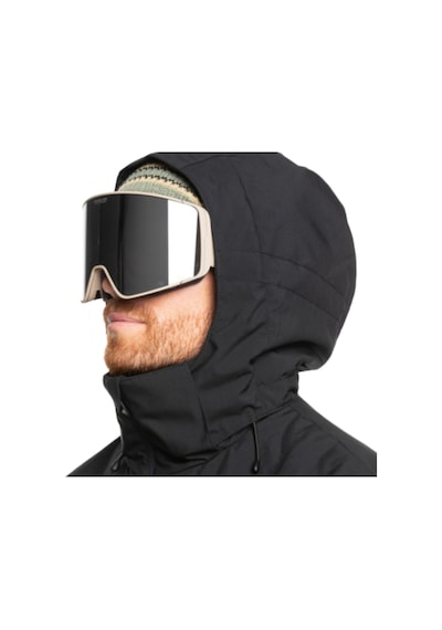 Quıksılver Quiksilver Erkek Snowboard Ceket The Edge Gri 18563 Çok Renkli